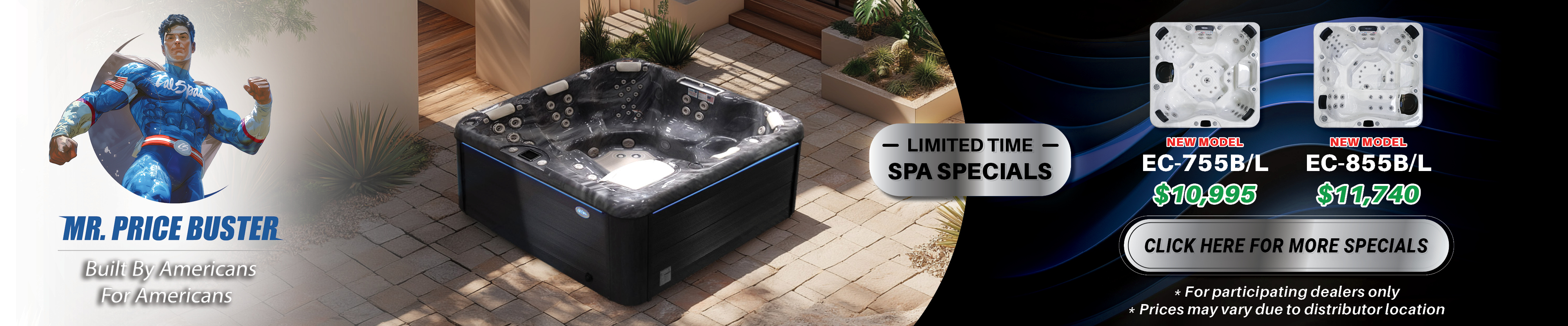 Calspas hot tub being used in a family setting - Lynwood
